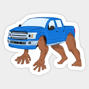 The Real Monster Truck Sticker